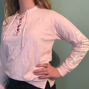 VS PINK long sleeve tee